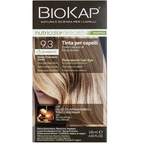 Hair Color BiosLine Biokap Nutricolor Delicato Rapid (1.0)