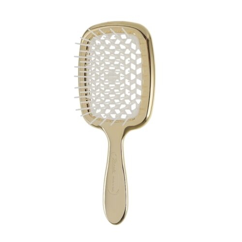 Hair Brush, limited edition, gold-white Janeke Superbrush Limited Gold