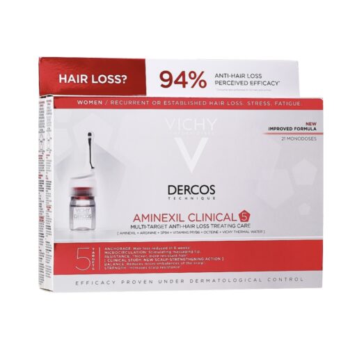 Anti Hair Loss Treatment Vichy Dercos Aminexil Clinical 5
